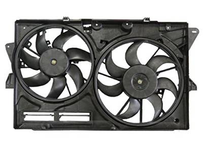 Rareelectrical - New Dual Radiator And Condenser Fan Compatible With Lincoln Mkz 2013-2016 Dg1z8c607a Dg1z-8C607-D - Image 9