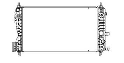 Rareelectrical - New Radiator Assembly Compatible With 2013 Chevrolet Malibu 2.5L L4 2457Cc 153 Cid 20979496 13328 - Image 6