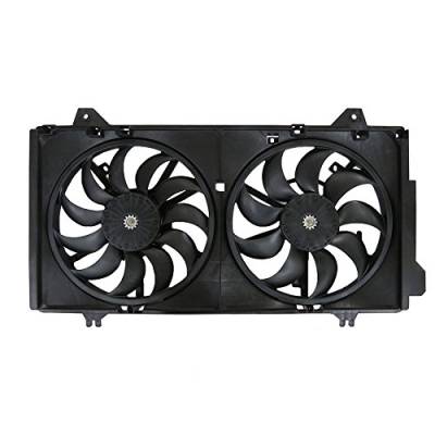 Rareelectrical - New Dual Radiator And Condenser Fan Compatible With Mazda 3 2016 Mexico Built Pear-15-025 Pear15025 - Image 9