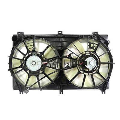 Rareelectrical - New Dual Radiator And Condenser Fan Compatible With Lexus Is250 2014 1636131430 Lx3115131 - Image 2