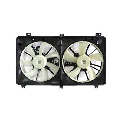 Rareelectrical - New Dual Radiator And Condenser Fan Compatible With Lexus Is350 14-16 1636131410 1636331300 - Image 5
