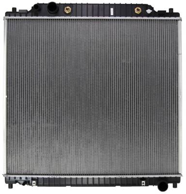 Rareelectrical - New Radiator Assembly Compatible With Ford 99-05 Excursion F250 F350 F450 F550 6.8L 7.3L V8 V10 4C3z - Image 1