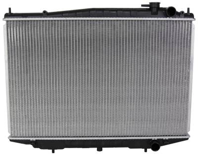 Rareelectrical - New Radiator Assembly Compatible With Nissan 98-04 Frontier Xterra 2.4L 3.3L L4 V6 2389Cc 3275Cc - Image 1