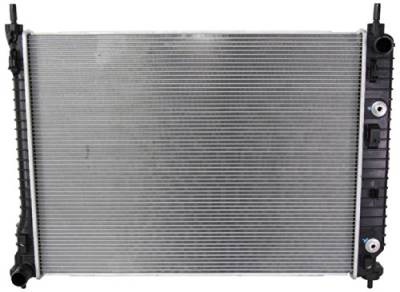Rareelectrical - New Radiator Assembly Compatible With Saturn 08-10 Vue 2.4L 3.5L 3.6L L4 V6 145 213 217 Cid 3438 - Image 9