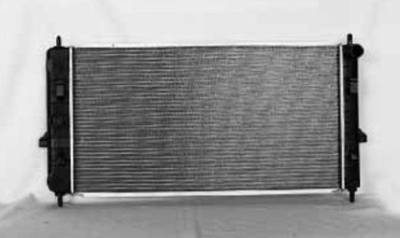 Rareelectrical - New Radiator Assembly Compatible With Saturn 04-06 Ion 2.0L L4 122 Cid 22717621 Gm3010472 21622 - Image 1