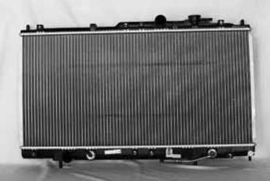 Rareelectrical - New Radiator Assembly Compatible With Mitsubishi 01-05 Eclipse 3.0L V6 2972Cc 181 Cid Coupe 2779 - Image 1