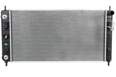 Rareelectrical - New Radiator Assembly Compatible With Pontiac 06-10 G6 2.4L 3.6L L4 V6 2384Cc 145 217 Cid Cu2864 - Image 1