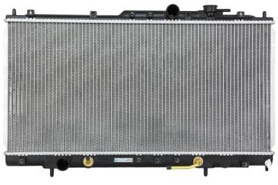 Rareelectrical - New Radiator Assembly Compatible With Mitsubishi 01-05 Eclipse 2.4L 3.0 2351Cc 2972Cc 181 Cid - Image 5