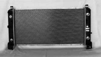 Rareelectrical - New Radiator Assembly Compatible With Hummer 03-07 H2 6.0L V8 5967Cc 364 Cid Gm3010274 25811504 - Image 1