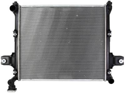 Rareelectrical - New Radiator Assembly Compatible With Jeep 05-08 Commander Grand Cherokee 3.7L 4.7L 6.1L V6 V8 - Image 1
