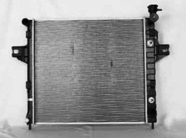 Rareelectrical - New Radiator Assembly Compatible With Jeep 99-00 Grand Cherokee 4.7L V8 287 Cid52079425ad 2510 - Image 2