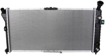 Rareelectrical - New Radiator Assembly Compatible With Pontiac 97-99 Grand Prix 3.1L 3.8L V6 3136Cc 3791Cc 3800Cc - Image 1