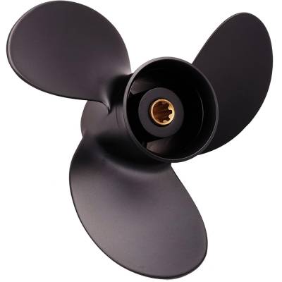 Rareelectrical - New Aluminum Propeller Compatible With Yamaha By 102001 48-3804T 6E0-45941-01-00 6E0-45943-01-00 - Image 8