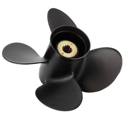 Rareelectrical - New Aluminum Propeller Compatible With Mariner Marathon 13 Spline 55 1995-2006 1313-105-13 - Image 5