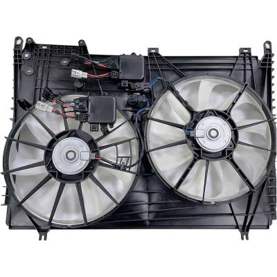 Rareelectrical - New Dual Radiator And Condenser Fan Compatible With Subaru Ascent Premium Base Limited Touring Onyx - Image 4