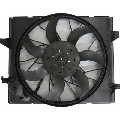 Rareelectrical - New Dual Radiator And Condenser Fan Compatible With Jeep Grand Cherokee Srt Overland L Summit - Image 10