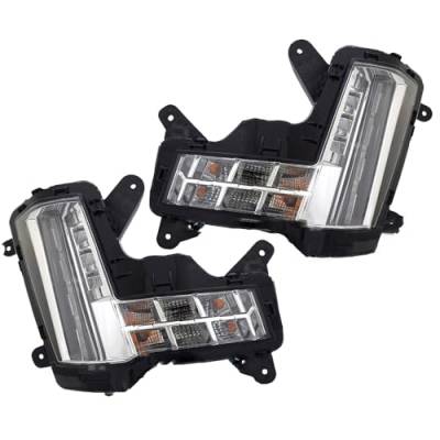 Rareelectrical - New Pair Of Turn Signal Lights Compatible With Cadillac Escalade 2015-2020 By Part Numbers Gm2531139 - Image 9