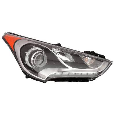 Rareelectrical - New Right Halogen Headlight Compatible With Hyundai Veloster Turbo Hatchback 2013 2014 2015 2016 - Image 5