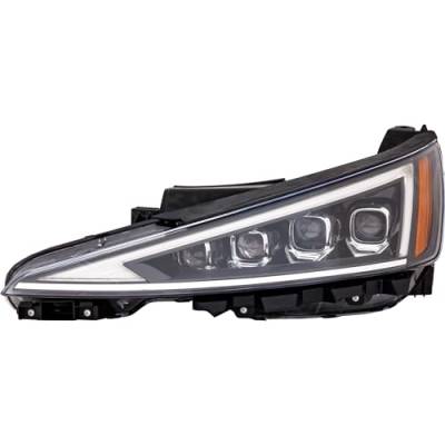 Rareelectrical - New Left Side Led Headlight Compatible With Hyundai Elantra Sport Sedan 2019 By Part Number - Image 10
