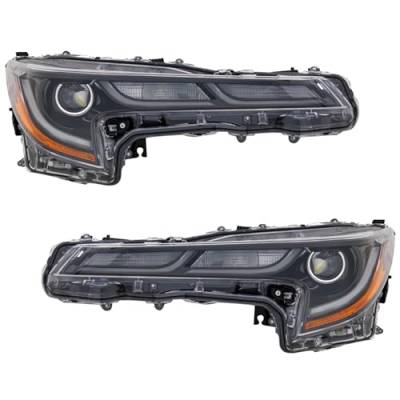 Rareelectrical - New Pair Of Led Headlights Compatible With Toyota Corolla Xse Se Hatchback 2019 2020 2021 By Part - Image 10