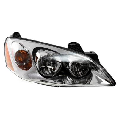 Rareelectrical - New Passengers Halogen Headlight Compatible With Pontiac G6 Base Gt Sedan 2005-2010 By Part Number - Image 1
