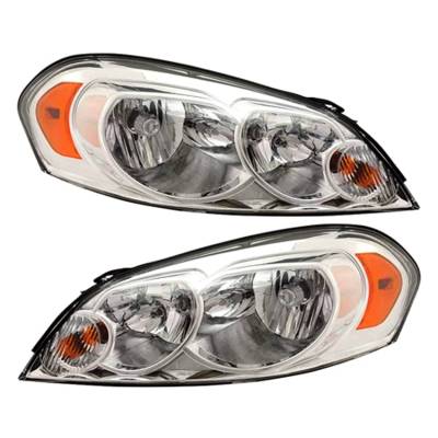 Rareelectrical - New Pair Of Headlight Compatible With Chevrolet Impala Limited Ls Ltz Lt Sedan 2014-2016 By Part - Image 3