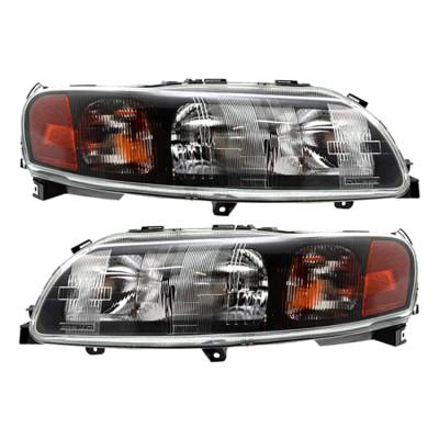 Rareelectrical - New Headlight Compatible With Volvo V70 Xc70 Wagon 2003-2004 By Part Number 8693564-0 86935640 - Image 1