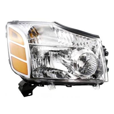 Rareelectrical - New Passengers Headlight Compatible With Nissan Pathfinder Armada Le Se Sport 2004 By Part Number - Image 6