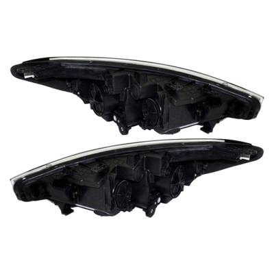 Rareelectrical - New Pair Of Halogen Headlight Compatible With Kia Forte Forte5 2014-2016 By Part Number 92102-A7200 - Image 3