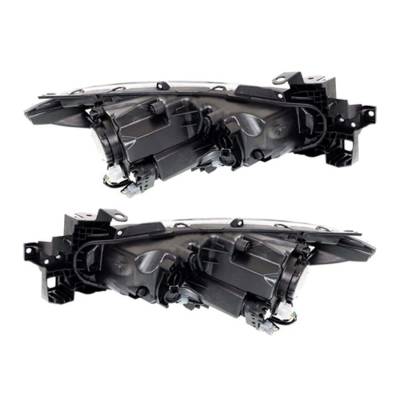 Rareelectrical - New Pair Of Hid Headlight Compatible With Mazda 3 S Touring Hatchback 2014-2018 By Part Number - Image 8