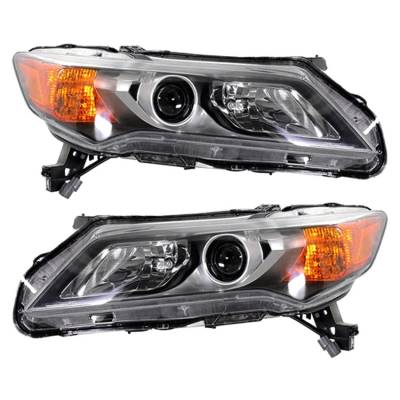 Rareelectrical - New Pair Of Halogen Headlight Compatible With Acura Ilx Base Sedan 2013-2015 By Part Number - Image 5