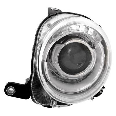 Rareelectrical - New Left Headlight Compatible With Fiat 500 1.4L Electric Gas 2012-2015 By Part Number 5182429Ae - Image 5