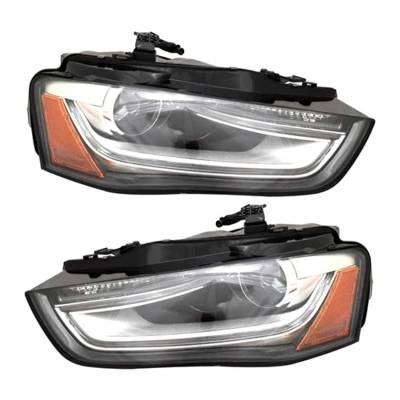 Rareelectrical - New Pair Of Hid Headlight Compatible With Audi A4 Allroad A4 2013-2016 By Part Number 8K0-941-044-E - Image 6