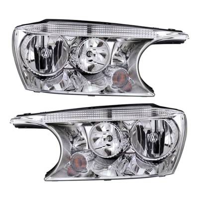 Rareelectrical - New Pair Of Halogen Headlight Compatible With Buick Rainier 2004-2007 By Part Number 15866078 - Image 6