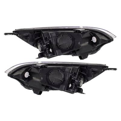 Rareelectrical - New Pair Of Halogen Headlight Compatible With Kia Rio Ex Hatchback 2012-2017 By Part Number - Image 8
