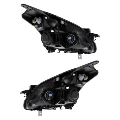 Rareelectrical - New Pair Of Hid Headlight Compatible With Nissan Altima Base Sedan 2010-2012 By Part Number - Image 8