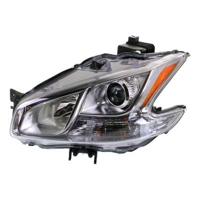 Rareelectrical - New Left Side Halogen Headlight Compatible With Nissan Maxima S Sedan 2009-2014 By Part Number - Image 5