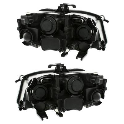 Rareelectrical - New Pair Of Halogen Headlight Compatible With Audi A4 Luxury Sedan 2009-2012 By Part Number - Image 4