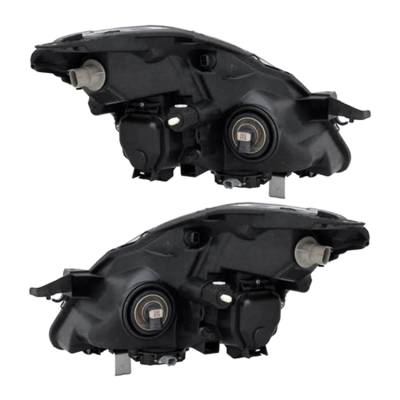 Rareelectrical - New Pair Of Hid Headlight Compatible With Nissan Altima Se Coupe 2008-2009 By Part Number - Image 3