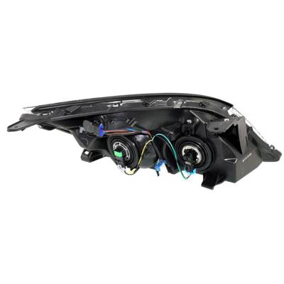 Rareelectrical - New Left Side Halogen Headlight Compatible With Saturn Aura Xr Sedan 2007 By Part Number 25818866 - Image 3