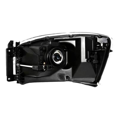 Rareelectrical - New Passenger Side Halogen Headlight Compatible With Dodge Ram 1500 Slt St 2007-2008 By Part Number - Image 4