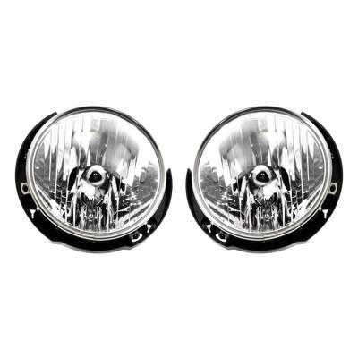 Rareelectrical - New Pair Of Halogen Headlight Compatible With Jeep Wrangler Freedom Edition Sport 2007-2017 By Part - Image 6