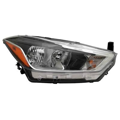 Rareelectrical - New Passenger Side Headlight Compatible With Nissan Kicks S Sport Utility 2019 By Part Number - Image 1