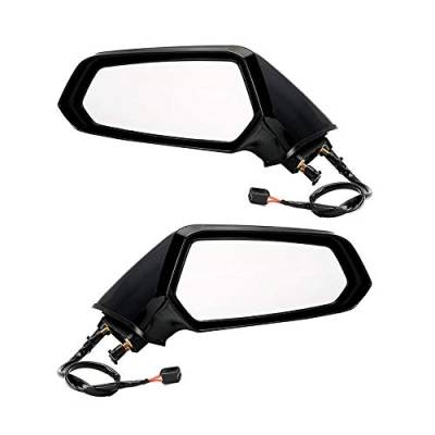 Rareelectrical - New Pair Of Door Mirrors Fits Chevrolet Camaro 10-12 92235788 92247438 92235811 - Image 6