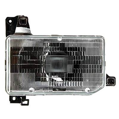 Rareelectrical - New Passenger Side Headlight Compatible With Nissan D21 Se Extended Cab Pickup 1988-1989 By Part - Image 6