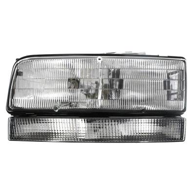 Rareelectrical - New Driver Side Headlight Compatible With Buick Lesabre 1993 By Part Number 16517263 Gm2502127 - Image 1
