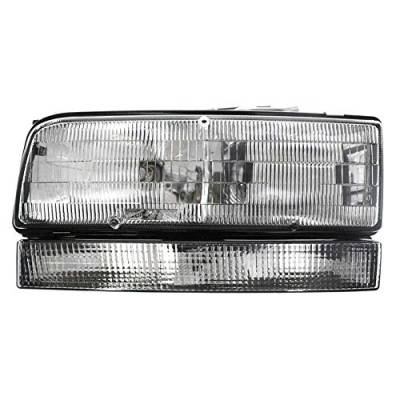 Rareelectrical - New Driver Side Headlight Compatible With Buick Lesabre 1993 By Part Number 16517263 Gm2502127 - Image 5