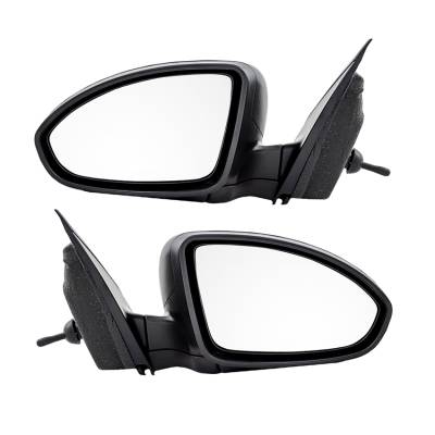 Rareelectrical - New Pair Of Door Mirrors Fits Chevrolet Cruze Diesel 2014-2015 95186744 95186743 - Image 1