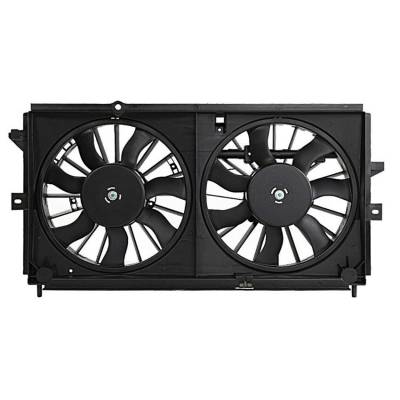 Rareelectrical - New Cooling Fan Compatible With Chevrolet Impala 2000-2001 By Part Numbers 19130418 19130419 - Image 1