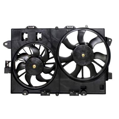 Rareelectrical - New Cooling Fan Compatible With Chevrolet Equinox 2006-2008 By Part Number 19129813 19129814 - Image 1